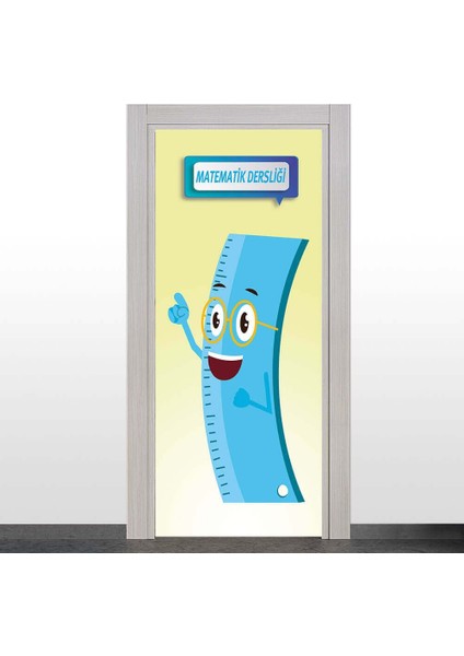 Matematik Sınıfı Kapı Giydirme