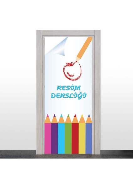 Resim Dersliği Kapı Giydirme