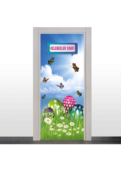 Kelebekler Sınıfı Kapı Giydirme