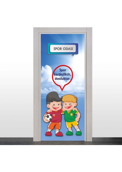 Spor Odası Kapı Giydirme
