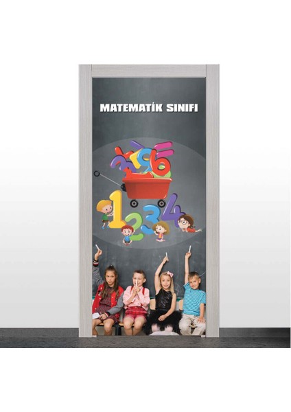 Matematik Sınıfı Kapı Giydirme