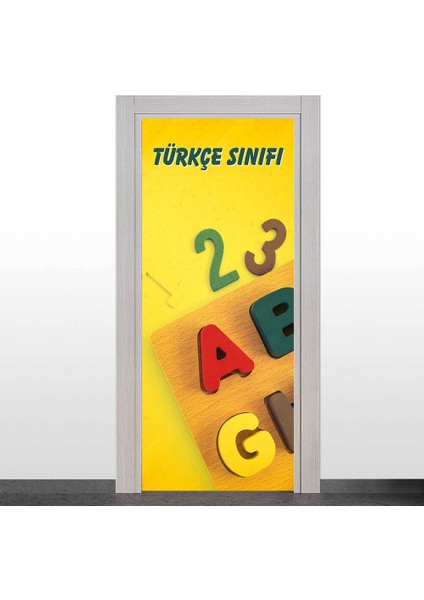 Türkçe Sınıfı Kapı Giydirme