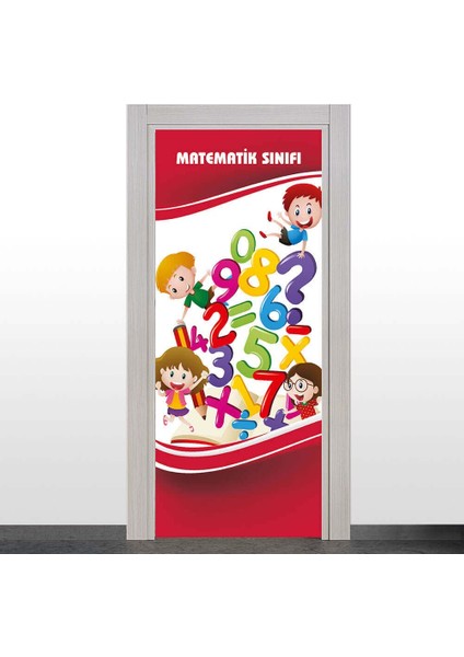 Matematik Sınıfı Kapı Giydirme