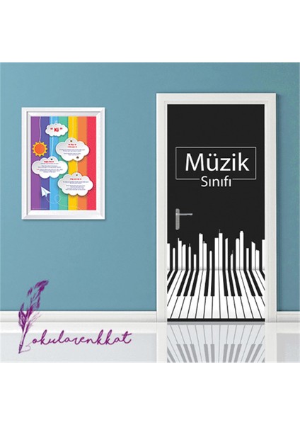 Müzik Dersliği Kapı Giydirme