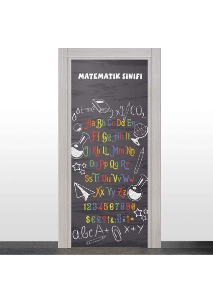 Matematik Sınıfı Kapı Giydirme