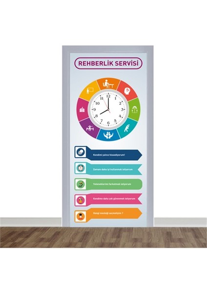 Rehberlik Odası Kapı Giydirme