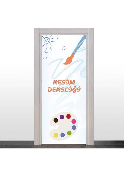 Resim Dersliği Kapı Giydirme