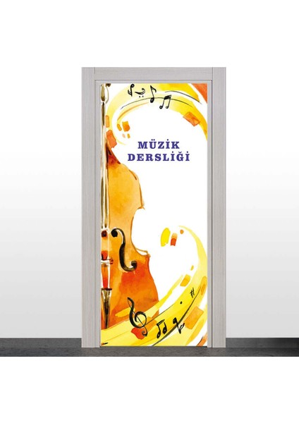 Müzik Dersliği Kapı Giydirme