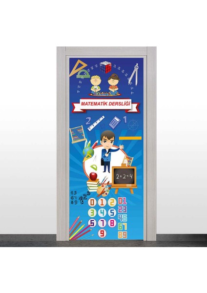 Matematik Sınıfı Kapı Giydirme 3