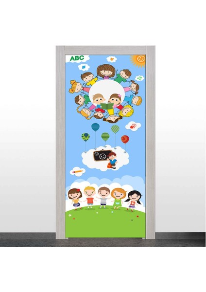 Çocuk Temalı Kapı Giydirme