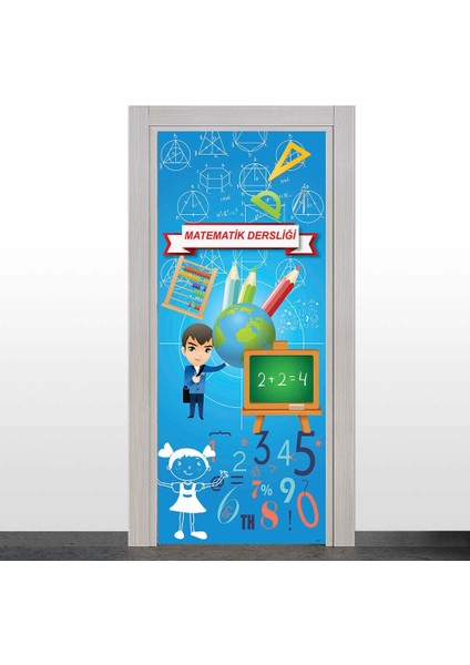 Matematik Sınıfı Kapı Giydirme