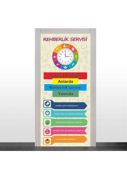 Rehberlik Servisi Yanında Kapı Giydirme