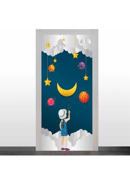 Ay Yıldız ve Çocuk Kapı Giydirme