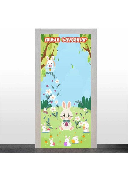 Minik Tavşanlar Kapı Giydirme