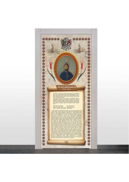 Sultan Abdülmecid Kapı Giydirme
