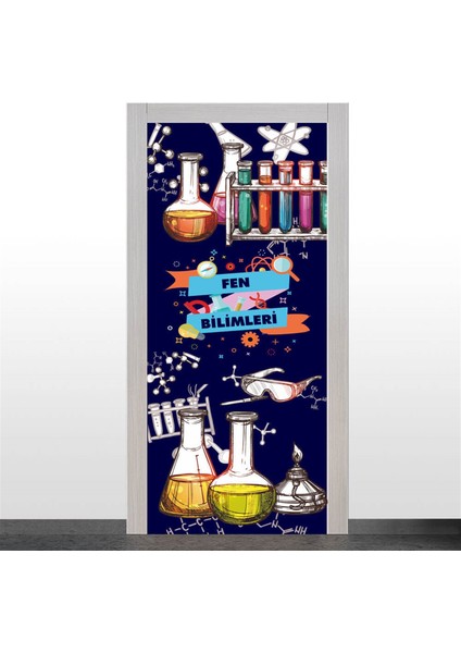 Fen ve Teknoloji Sınıfı Kapı Giydirme