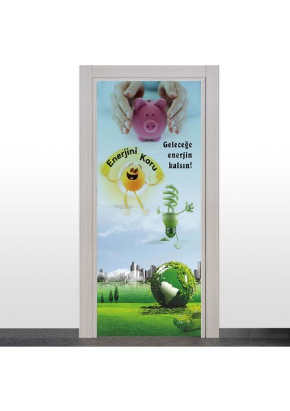 Tasarruf Temalı Değerler Kapı Giydirme