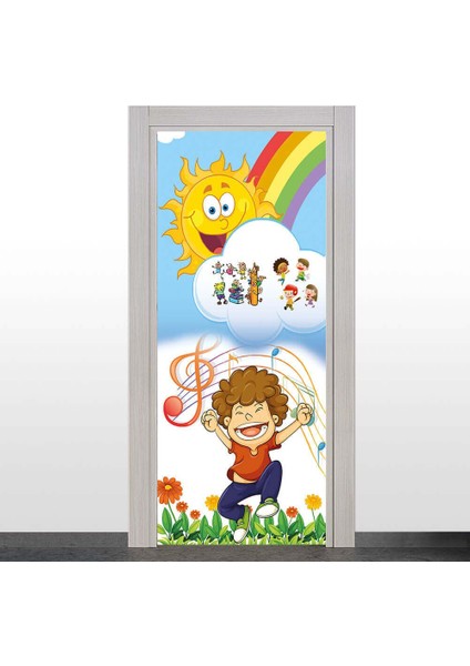 Çocuk Temalı Kapı Giydirme