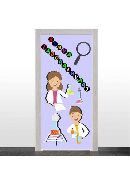 Kimya Laboratuvarı Kapı Giydirme