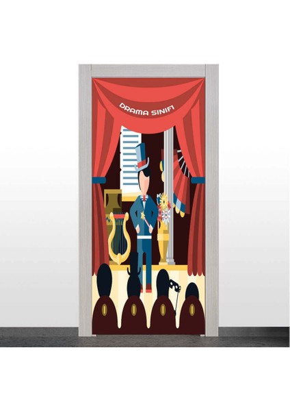 Drama Odası Kapı Giydirme