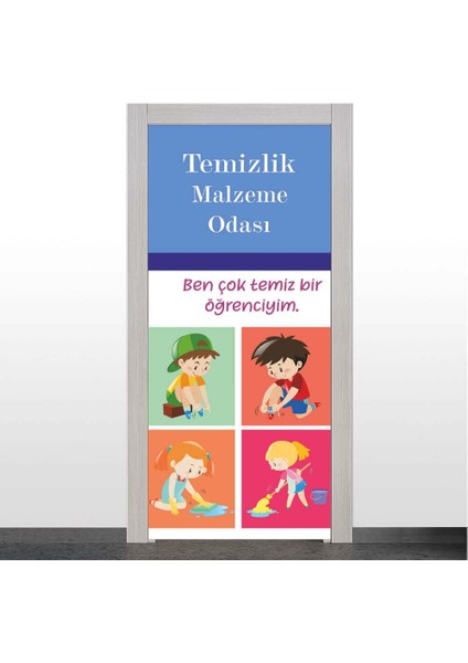 Temizlik Malzeme Odası Kapı Giydirme