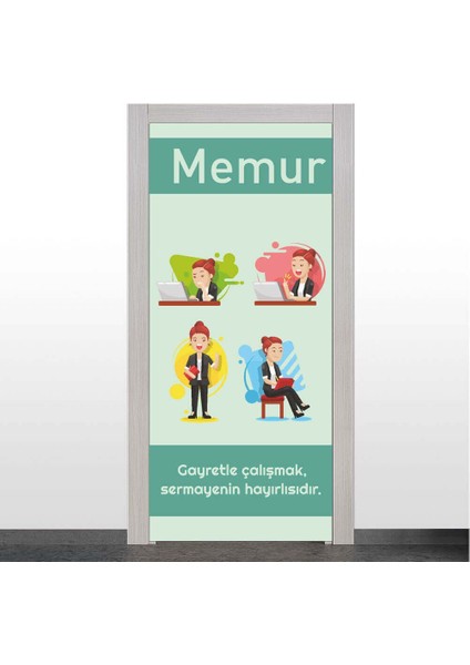 Memur Odası Kapı Giydirme