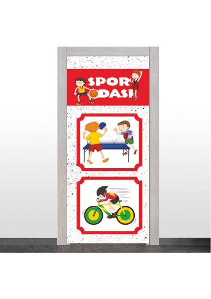 Spor Odası Kapı Giydirme