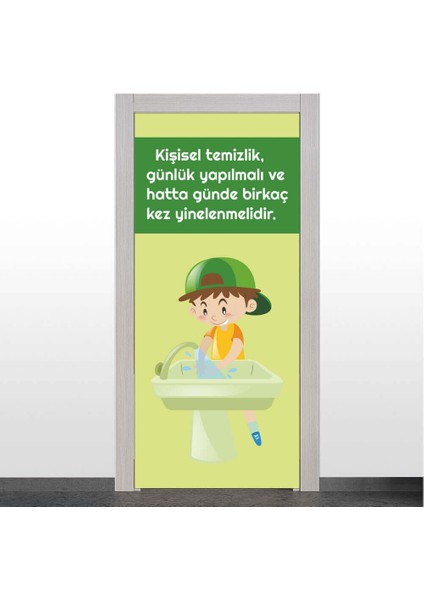 Temizlik Malzeme Odası Kapı Giydirme