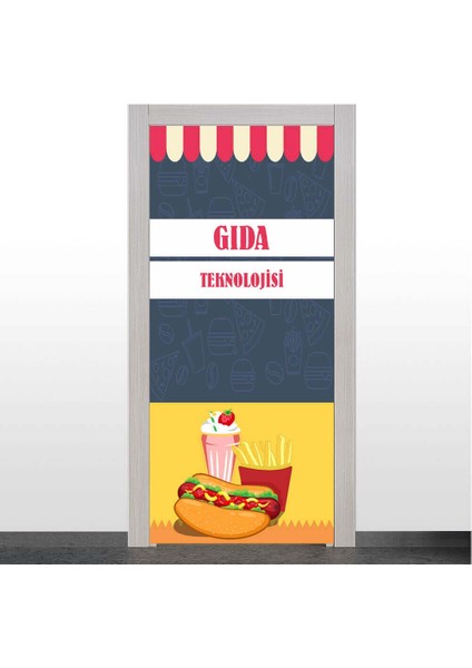 Gıda Bölümü Kapı Giydirme