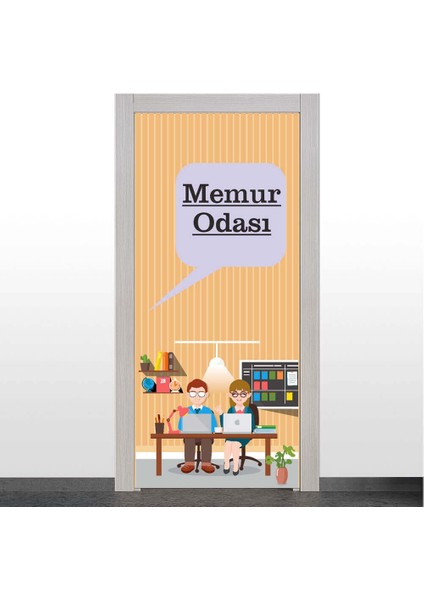 Memur Odası Kapı Giydirme