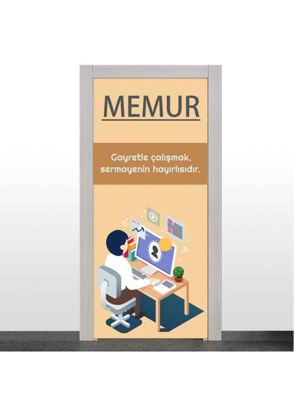 Memur Odası Kapı Giydirme
