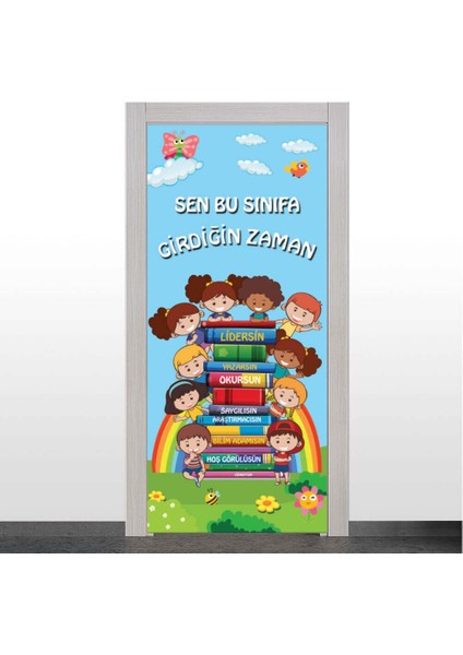 Sınıf Kapı Giydirme