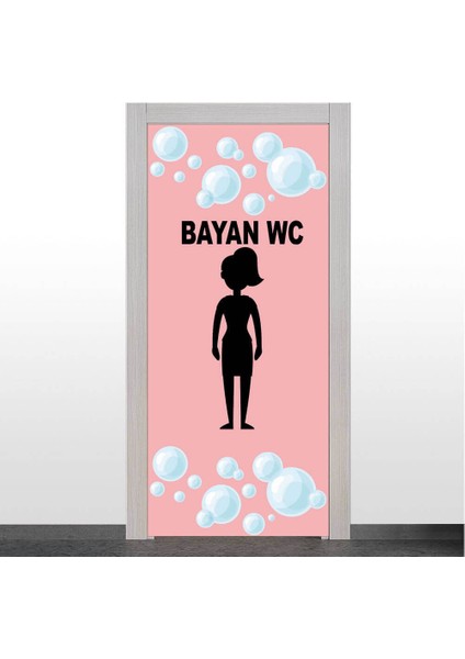 Bayan Wc Kapı Giydirme