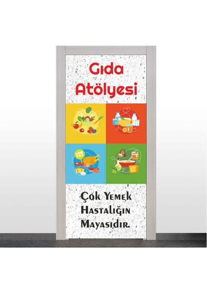 Gıda Bölümü Kapı Giydirme