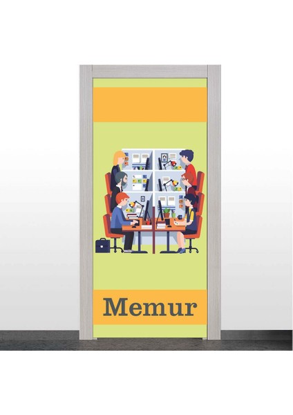 Memur Odası Kapı Giydirme