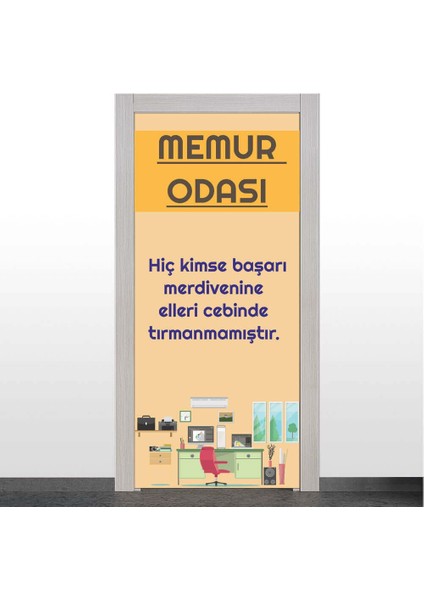 Memur Odası Kapı Giydirme