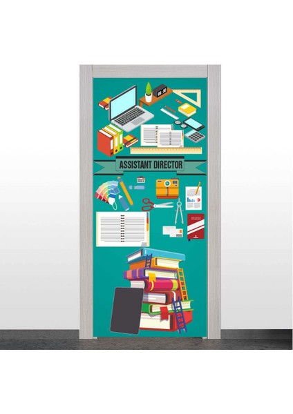 Ingilizce Sınıfı Kapı Giydirme