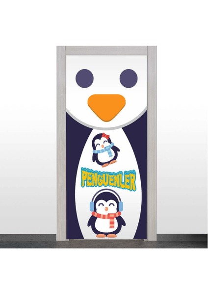 Penguenler Kapı Giydirme