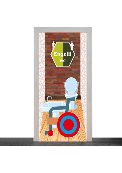 Engelli Wc Kapı Giydirme