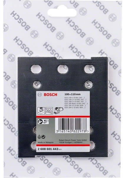 Pıtrak Tutturmalı Zımpara Tabanı 110 x 100 Mm fiyatları