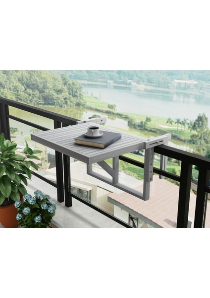 Stockholm Katlanır Balkon Masası 60X45 cm