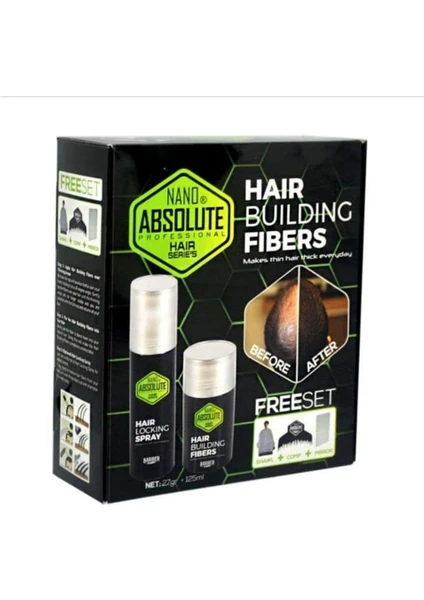 Nano Absolute Topik Fiber Siyah