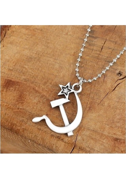 Orak Çekiç Erkek Kolye