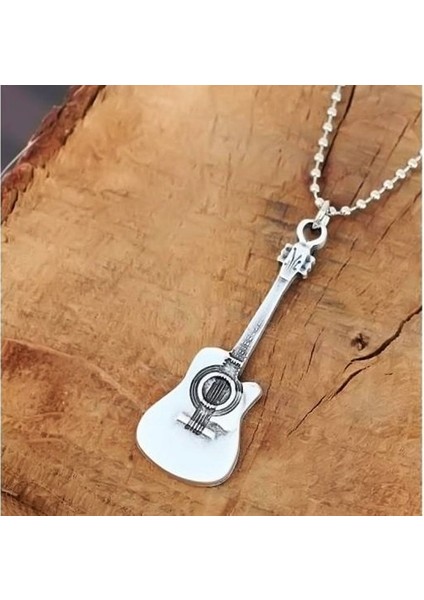 Gitar Erkek Kolye