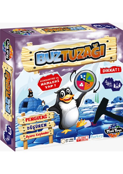 Buz Tuzağı Penguen Düşürme Oyunu 2