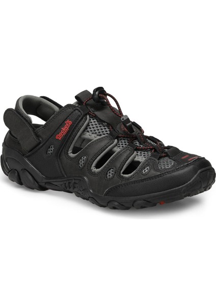 216504 Siyah Günlük Erkek Spor Sandalet