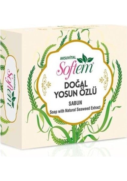 Doğal Yosun Özlü Sabun 130 gr Aksu Vital