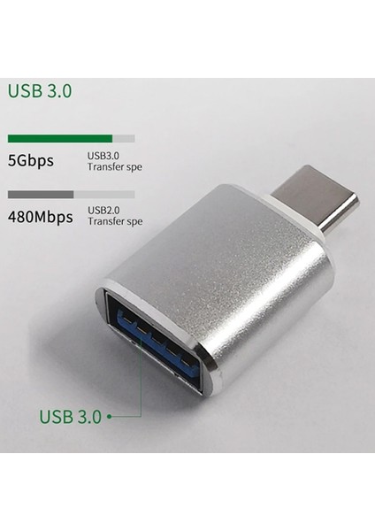 USB Type-C Dönüştürücü Otg Adeptör AL-33765