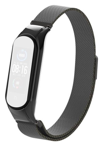 Xiaomi Mi Band 5 Metal Kayış Kordon Milano Loop AL-33490