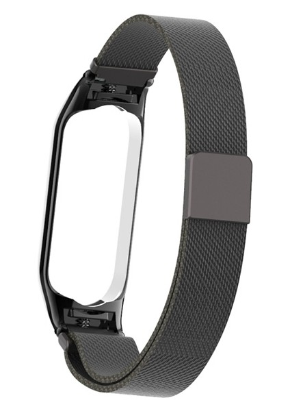 Xiaomi Mi Band 5 Metal Kayış Kordon Milano Loop AL-33490